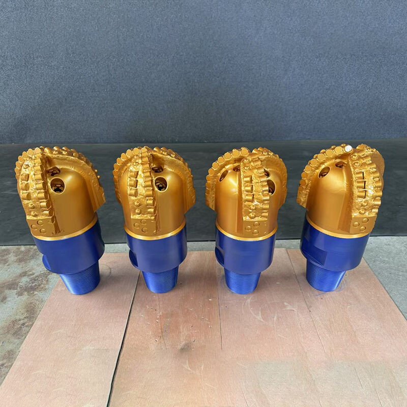 Alat Pemotong Batu untuk Pengeboran Sumur Air, 3 Bilah, 8 1/2 inci (215.9mm), Mata Bor, Badan Matriks Berlian Pdc