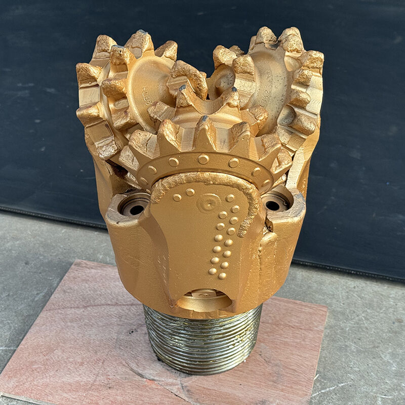 9 7/8inch (250mm) IADC137 Kecepatan Pengeboran Cepat Mill Gigi Tricone Bor Bit untuk Formasi Lembut