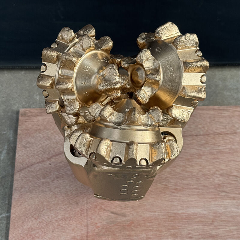 6 3/4 Inch Steel Tooth Tricone Drill Bit dengan Bearing Journal untuk Pengeboran Cepat