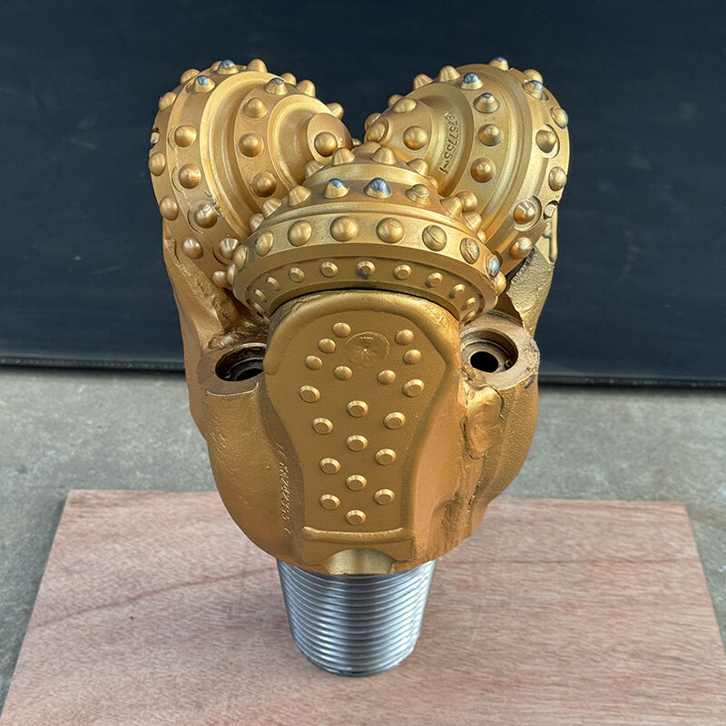 Mata bor tricone gigi baja 6 1/2 inci IADC637 untuk pengeboran cepat di formasi lunak