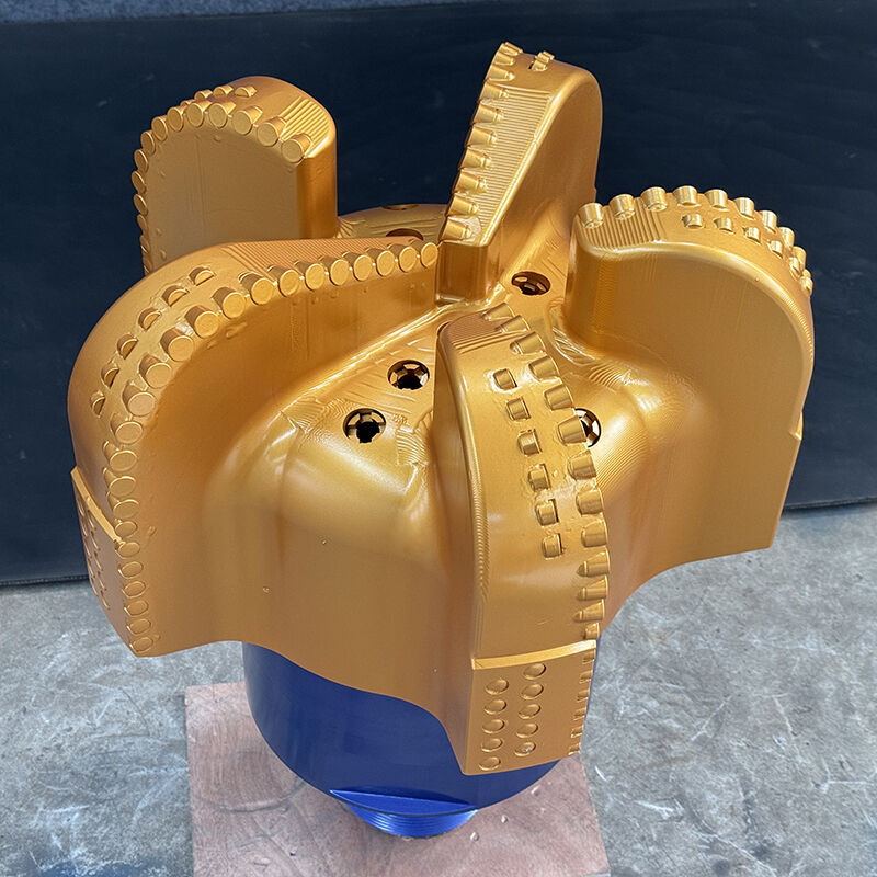 Mata Bor Pemotong Ganda Baris 5 Bilah Berlian PDC untuk Sumur Minyak dan Air Dijual